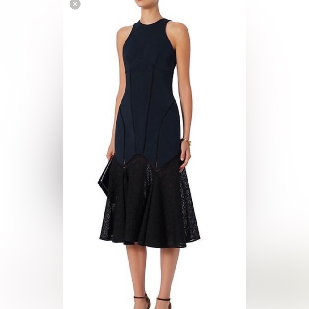 Jonathan Simkhai Navy Dress